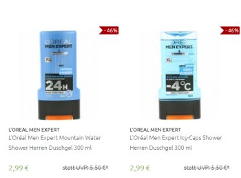 Outlet46: "L'Oréal Men Expert"-Duschgel für 2,99 Euro frei Haus