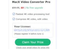 Gratis: "MacX Video Converter Pro" für 0 Euro nach Umfrage