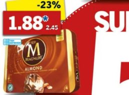 Lidl: Viererpack Magnum für 1,88 Euro ab Montag