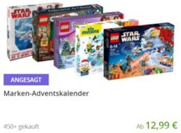 Groupon: Marken-Adventskalender ab 7,90 Euro plus Versand