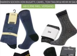 Socken-Rabatt: Ebay und Outlet46 mit Markensocken ab 99 Cent frei Haus