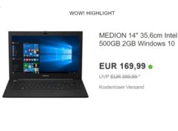 Ebay: Medion Akoya S4220 MD 99660 als B-Ware für 169,99 Euro