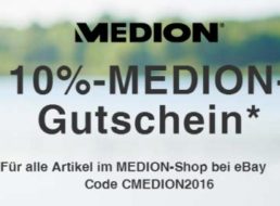 Ebay: 10 Prozent Medion-Rabatt für eine Woche