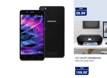 Aldi-Nord: Medion Life S5004 mit LTE und Dual-Sim für 159 Euro