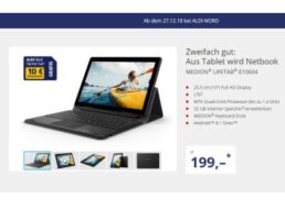 Wieder da: Aldi-Convertible Medion Lifetab E10604 im Norden für 199 Euro