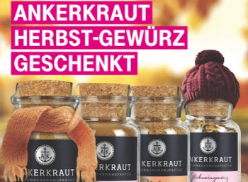 Gratis: Herbstliches Gewürz via Megadeal zum Nulltarif frei Haus