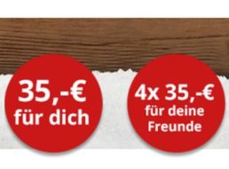 Gratis: Gutschein über 35 Euro ohne Mindestbestellwert für Foto-Leinwand