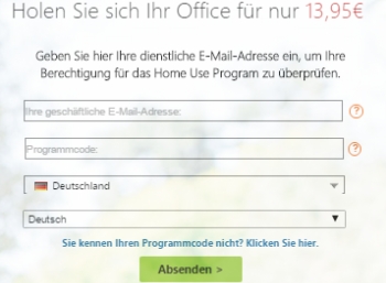 Microsoft Office Professional Plus 2016 für 13,95 Euro