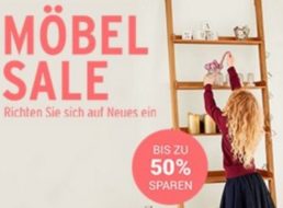 Tchibo: Möbel-Sale mit bis zu 50 Prozent Rabatt & 15 Prozent Extra-Rabatt