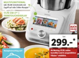 Monsieur Cuisine Connect: Thermomix-Alternative jetzt mit WLAN & Farbdisplay