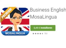 Wieder da: "Mosalingua Business English Premium" für 0 Euro