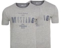 Mustang: T-Shirts im Doppelpack für 17,99 Euro frei Haus