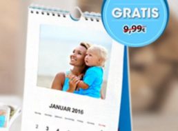 Myprinting: Selbst gestalteter Fotokalender für 4,99 Euro frei Haus