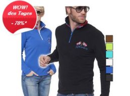 Nebulus: Atmungsaktiver Fleecepullover für 14,99 Euro frei Haus