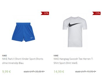 Outlet46: Nike-Sale mit 149 Markenklamotten ab 9,99 Euro