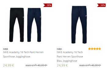 Nike: Sporthosen für 24,99 Euro frei Haus via Outlet46