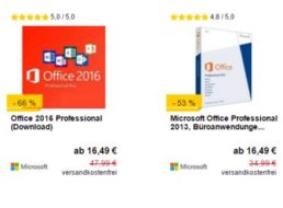 Allyouneed: Office-Lizenzen ab 16,49 Euro im Rahmen der Deal Days