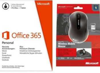 Office 365 Personal mit Maus