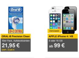 Allyouneed: Zehnerpack Oral-B Precision Clean Aufsteckbürsten für 21,95 Euro