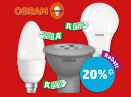 Penny: LED-Leuchtmittel von Osram im Dreierpack mit 20 Prozent Rabatt