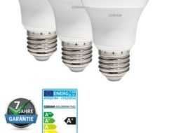 Osram: LED Star Classic mit 7 Jahren Garantie 5 x für 29,99 Euro frei Haus