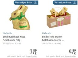 Rewe Paketservice: Osterartikel ohne Mindestbestellwert frei Haus