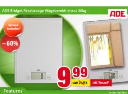 Völkner: Paketwaage für 9,99 Euro frei Haus