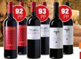 Weinversand: Parker-Weinpaket mit 92 – 93 Punkten zum Neukundenpreis von 43 Euro