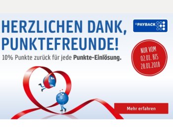 Rewe: Zehn Prozent Payback-Punkte beim Guthaben-Aufladen geschenkt