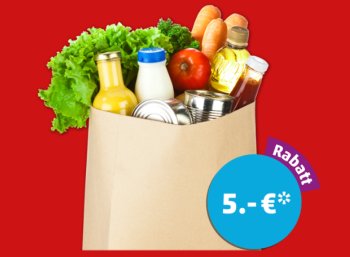 Penny: 5 Euro App-Rabatt am Dienstag abend