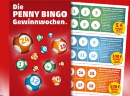 Penny: Bingo mit Einkaufsgutschein von 5 bis 1000 Euro