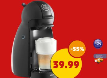 Krups Piccolo KP-100B für 39,99 Euro mit Gutscheinen über 40 Euro