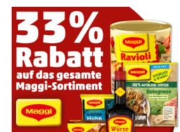 Penny: Maggi-Rabatt von 33 Prozent für eine Woche