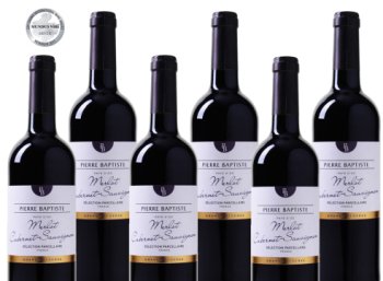 Weinvorteil: Sechs prämierte Flaschen ""Pierre Baptiste - Grande Reserve Merlot" für 29,99 Euro