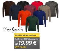 Pierre Cardin: Pullover aus 100 Prozent Baumwolle für 19,99 Euro frei Haus