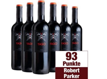 Plus: Weinpaket mit 93 Parkerpunkten für 47,95 Euro