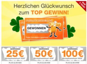 Plus: 25 bis 100 Euro Rabatt für zwei Tage per Gutscheincode 