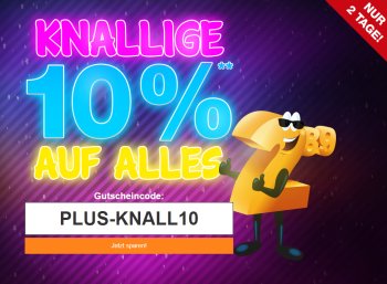 Plus: Sale mit 10 Prozent Extra-Rabatt bis Montag abend