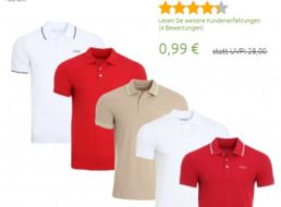 Outlet46: Poloshirts für 99 Cent – nur eines pro Kunde