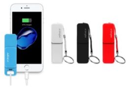 Dealclub: Doppelpack Powerbanks mit Schlüsselanhänger-Funktion für 12,95 Euro