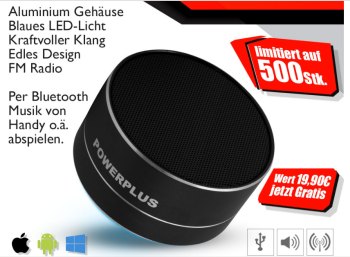 Anndora: Bluetooth-Radio zu jeder Bestellung geschenkt