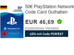 Ebay: PSN-Guthaben von 50 Euro für 42,02 Euro