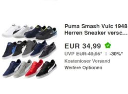 Puma: Sneaker für 34,99 Euro frei Haus via Ebay