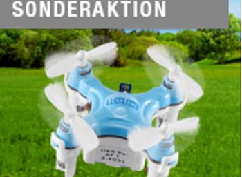 Druckerzubhehoer.de: Quadrocopter für 9,97 Euro plus Versand