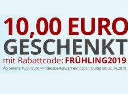 Druckerzubehoer: 10 Euro Rabatt ab 19,99 Euro Warenwert für zwei Tage