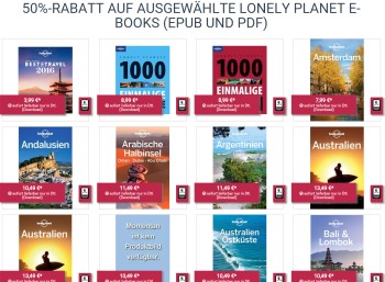 Marco Polo: 50 Prozent Rabatt auf über 100 Reise-eBooks