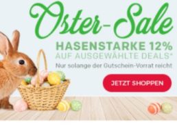 Rakuten: 12 Prozent Oster-Rabatt für eine Woche