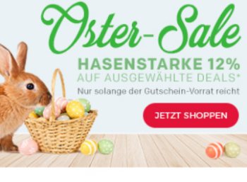 Rakuten: 12 Prozent Oster-Rabatt für eine Woche