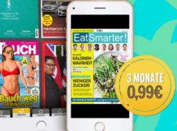 Readly: Drei Monate Magazin-Flat für insgesamt 99 Cent