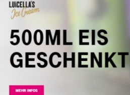 Gratis: Eis von "Luicella's Ice Cream" bei Real für Telekom-Kunden geschenkt